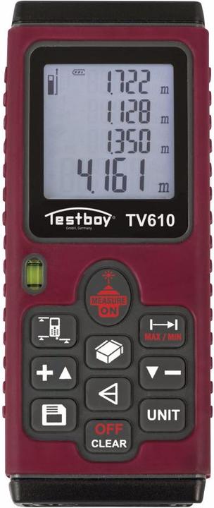 Testboy TV 610 Laser-Entfernungsmesser (60 m)