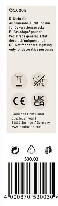 Produktbild Paulmann Cosylight (E14, 3 W, 1 lm, 1 x)