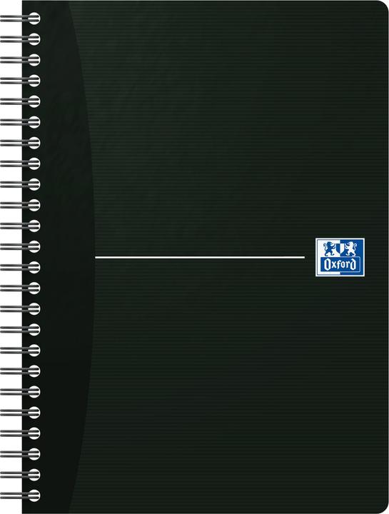 Image du produit Oxford Livre à spirale Smart Black (A5, Blanc, Couverture souple)