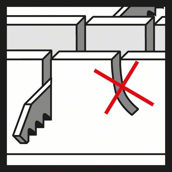 Produktbild Bosch Professional Zubehör Säbelsägeblatt S 1126 BEF, Heavy for Metal, 5er-Pack