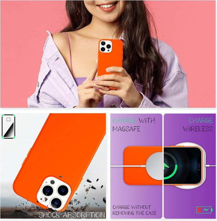 Actual product image Nalia Neon silicone mobile phone case (Apple iPhone 13 Pro)