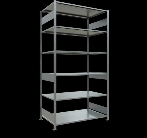 Actual product image Schulte Lagertechnik MULTIplus150 basic racking system with length ledgers