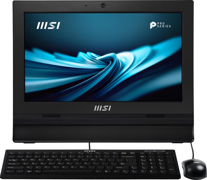 Actual product image MSI AIO 15,6N100 4GB 128SD W11P TCH BK N100 TOUCH KBL MINI*MOUSE WEBCAM (4 GB, 128 GB, Intel UHD Graphics)