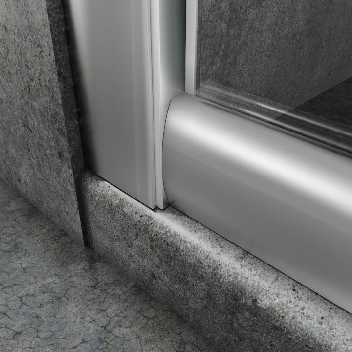 Produktbild SONNI Eck-Duschkabine 120*80*195 cm, ohne Duschwanne (120 cm, 120 cm, 195 cm)