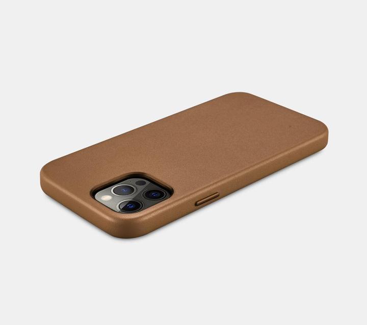 Produktbild iCarer Case Leather Genuine Leather Case for the iPhone 12 Pro (Apple iPhone 12 Pro, Apple iPhone 12)