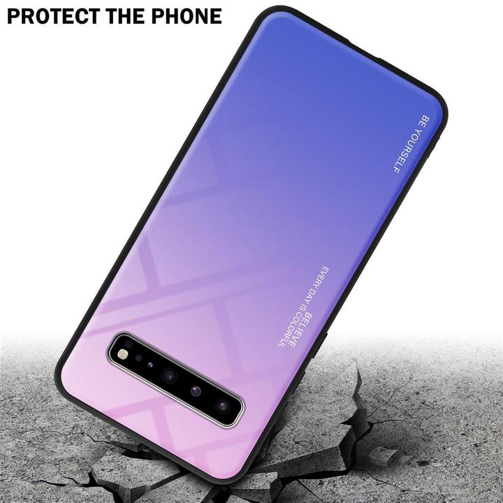 Productafbeelding Cadorabo TPU 2 kleuren glasdekking (Samsung Galaxy S10 5G)