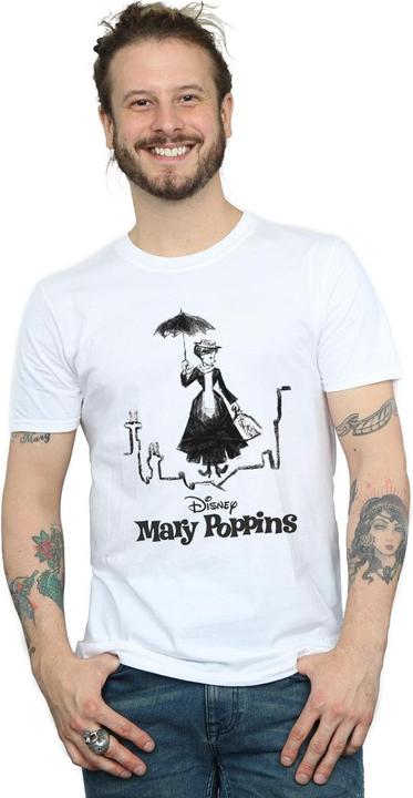 Produktbild Disney Mary Poppins Rooftop Landing TShirt (XL)