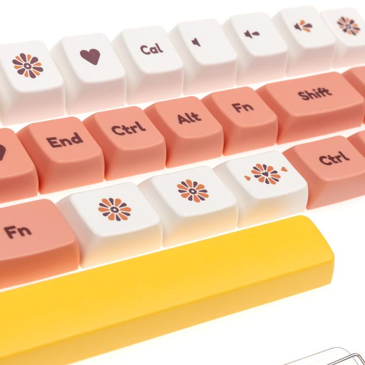 Produktbild Ducky Daisy PBT Dye Sublimation Set - 133 Keycaps