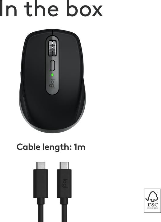 Actual product image Logitech MX Anywhere 3S for Mac (Wireless)