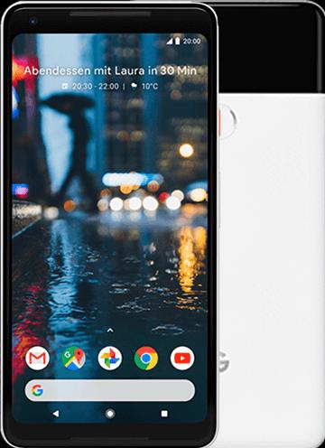 Produktbild Google Pixel 2 XL (128 GB, Black & White, 6", Single SIM, 12.20 Mpx, 4G)