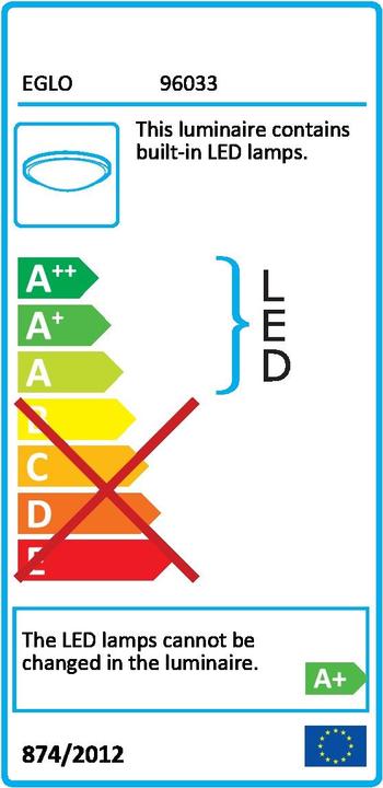 Energy Label EGLO Competa 1 (2400 lm)