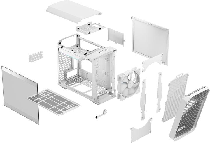 Actual product image Fractal Torrent Nano (Mini-ITX, Mini-DTX)