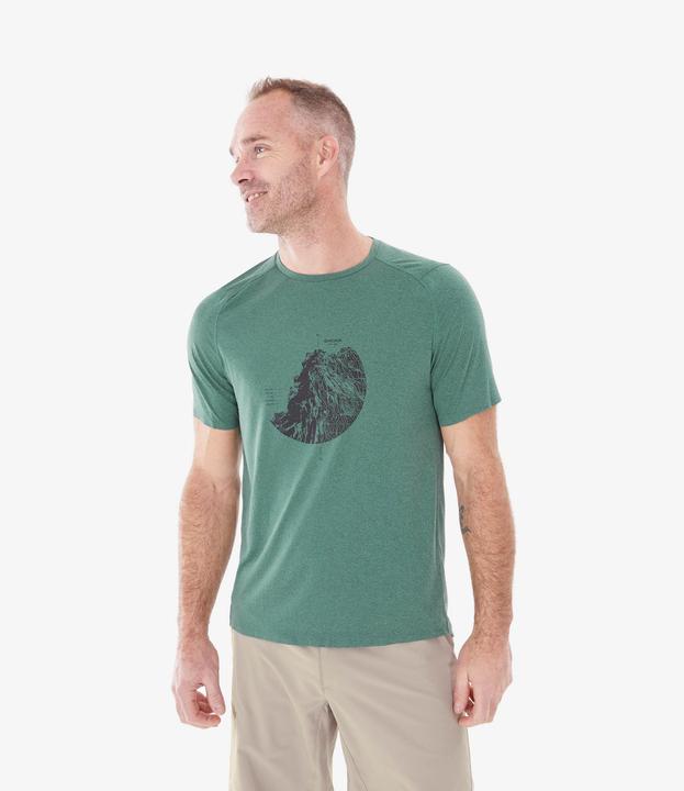 Actual product image Quechua Men's short-sleeved hiking shirt - MH500 (XXL)