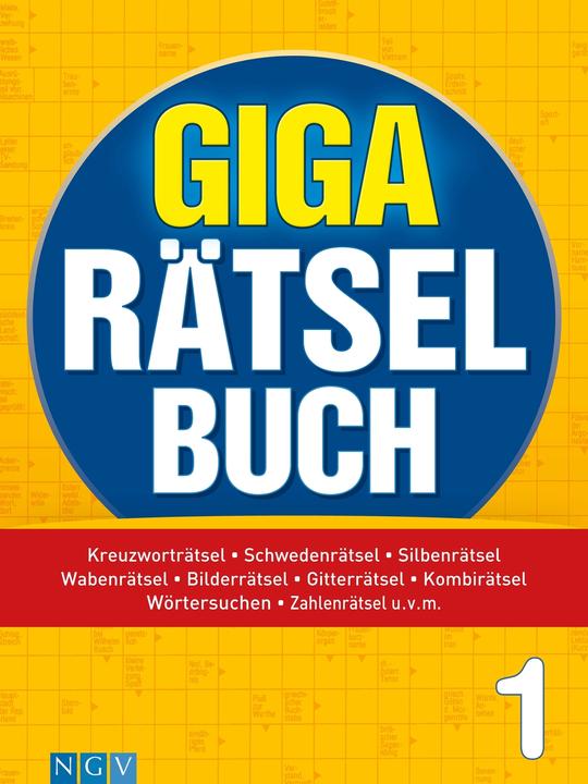 Produktbild Giga-Rätselbuch 1 (Deutsch, 2023)