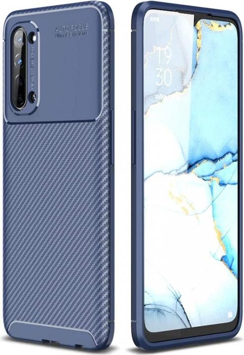 Produktbild Screenguard Oppo Find X2 Lite Hülle Carbon Design TPU Case (Oppo Find X2 Lite)