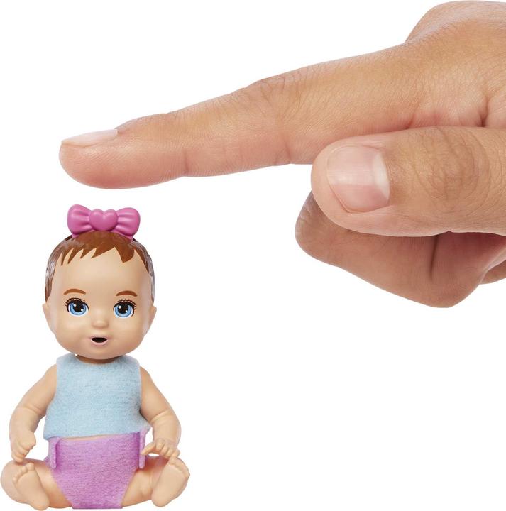 Productafbeelding Barbie Skipper Babysitters Inc. speelset met baby- of peuterpop en bijpassende accessoires