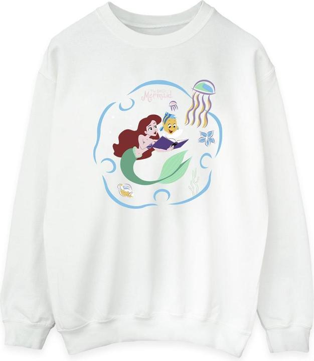 Produktbild Disney The Little Mermaid Reading A Book Sweatshirt (XXL)