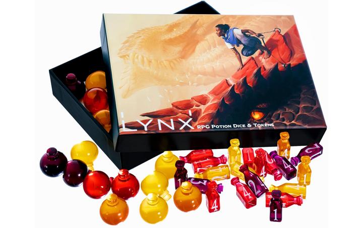 Immagine prodotto LYNX Zubehör RPG DND Heiltränke Markierer & Würfel -EN-