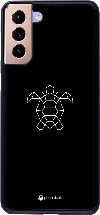 Produktbild PhoneLook Hülle Turtles lines on black (Samsung Galaxy S21+ 5G)