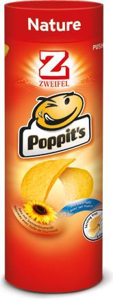Actual product image Zweifel Poppits Nature (100 g)