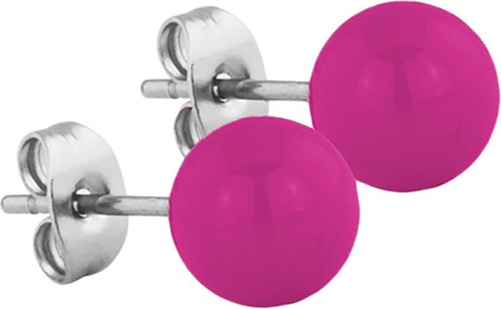 Image du produit Star Piercing Boucles d'oreilles violet boule (Acier chirurgical 316L, sans laiton)