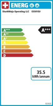 Energie-Label Ninja ES501CH Luxe Café Essential (CH-Stecker)
