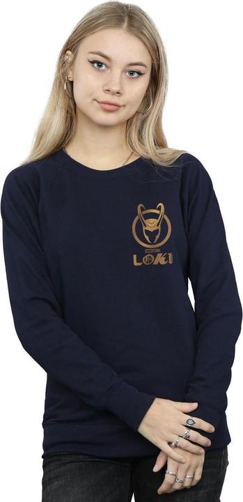 Produktbild Loki Horn Logo Faux Pocket Sweatshirt (L)