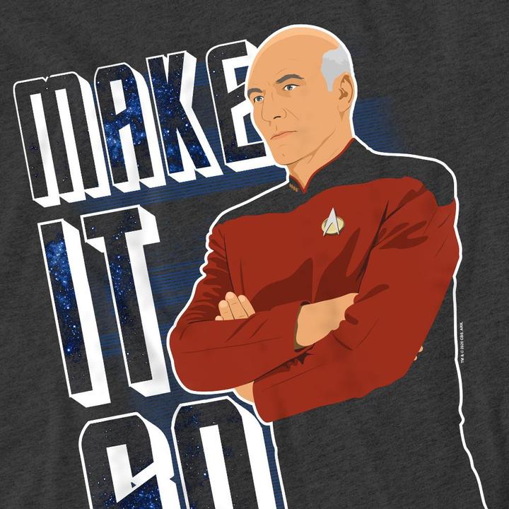 Image du produit - T-shirt MAKE IT SO - Adulte (M)