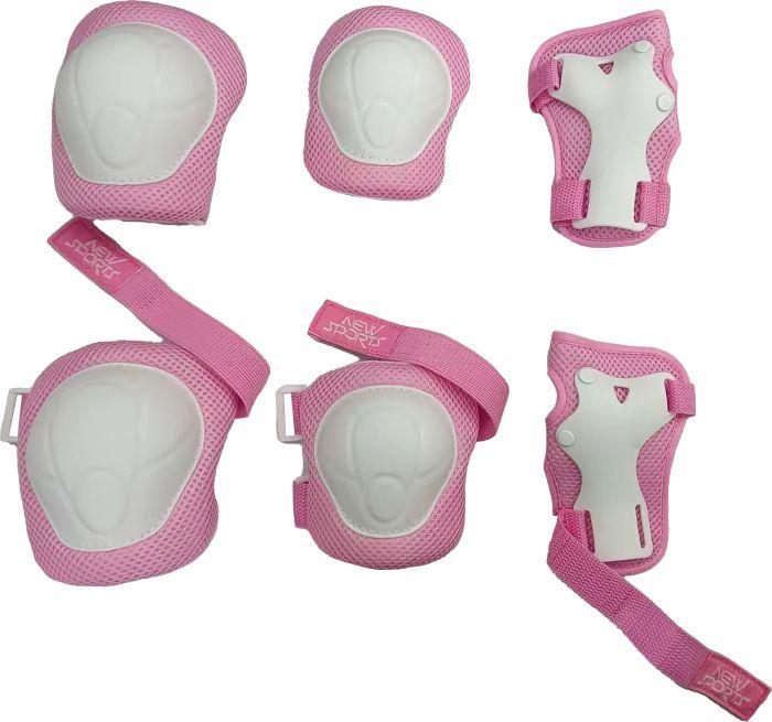 New Sports Kit de protection (XS, Protège-poignets, Coudes, Genouillère, 6 pièces)
