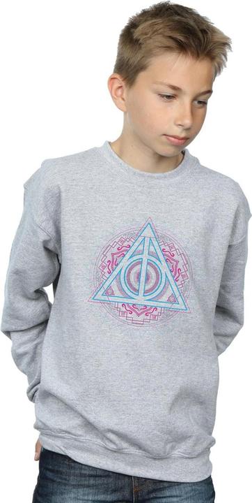 Immagine prodotto Neon Deathly Hallows Felpa Ragazzi (152, 158)