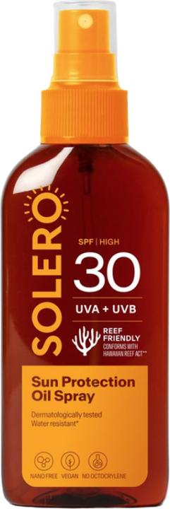 Solero Sonnenschutz Oelspray SPF30 150ml (Suntan oil, SPF 30, 150 ml)