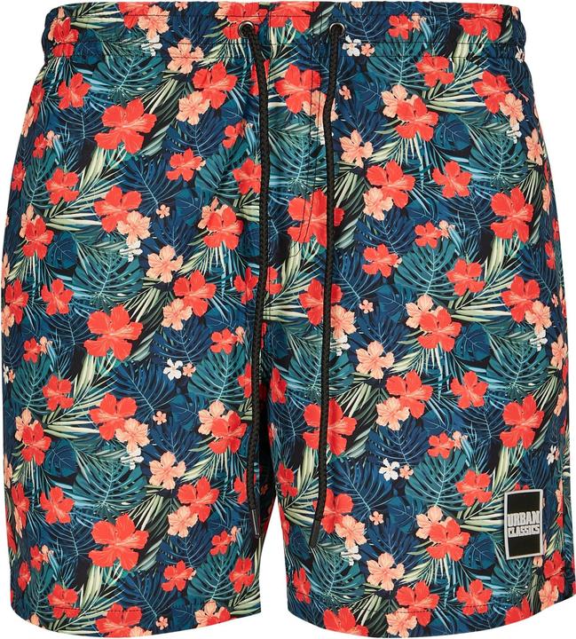 Produktbild Urban Classics Pattern Swim Shorts (XS)