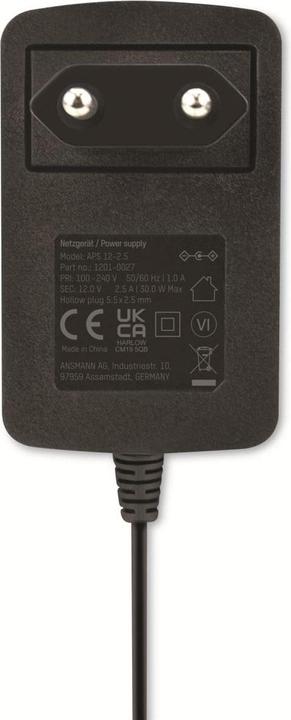 Produktbild Ansmann 12V Router Netzteil APS 12-2.5