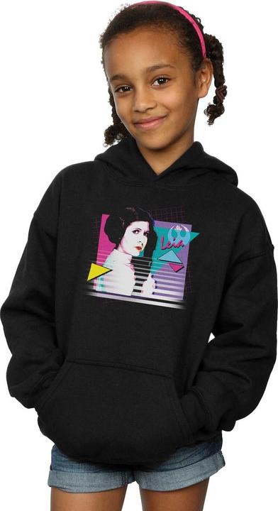 Produktbild Star Wars Princess Leia Neon Kapuzenpullover Mädchen (152, 158)