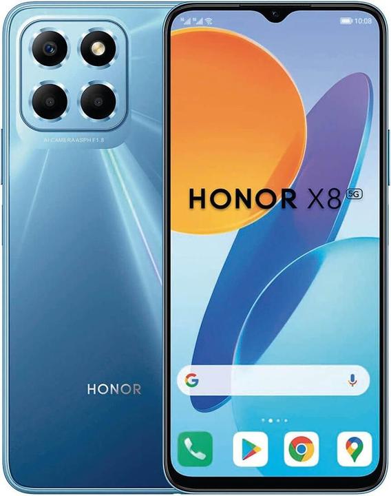 Produktbild Honor X8 5G (128 GB, Ocean Blue, 6.50", Dual SIM, 48 Mpx, 5G)
