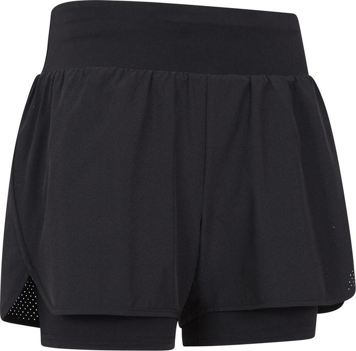 Actual product image Mountain Warehouse Womens/Ladies Double Layered Running Shorts (42 D)