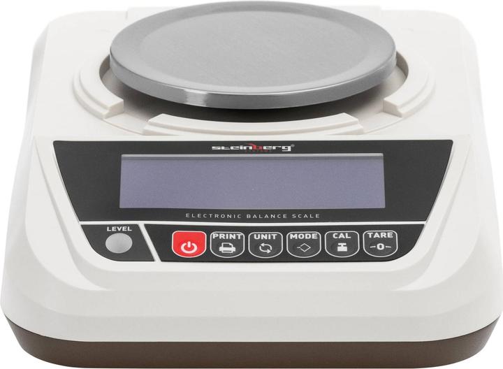 Actual product image Steinberg Precision Scale - 500 g / 0.01 g - Ø 130 mm - LCD