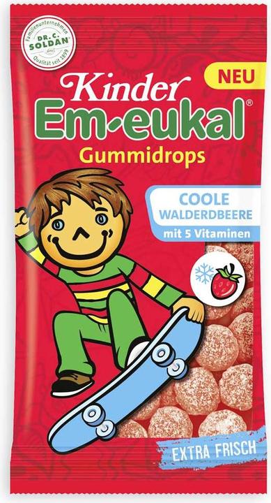 Produktbild Em-eukal Kids Gumdrops Coole Walderdbeere 75 g (1 Stk., 75 g)