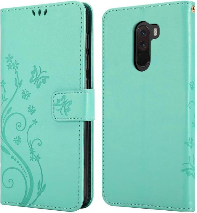 Image du produit Cadorabo Couverture du livre de fleurs (Xiaomi Pocophone F1)