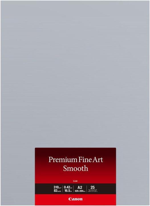 Image du produit Canon Premium Fine Art Smooth (310 g/m², 25 x, A2)