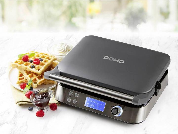 Actual product image Domo Waffle Genius Digital Belgian Waffle Iron