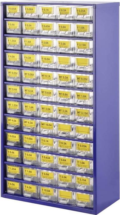 Produktbild Conrad Components sicherung Sortiment Glasrohrfeinsicherungs 5 x 20 mm (Feinsicherung)