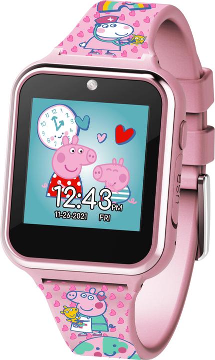 Immagine prodotto Accutime Kids Smart Watch Peppa Pig (rosa): selfie camera, foto & video, cronometro, 6 giochi, 3... (40 mm)