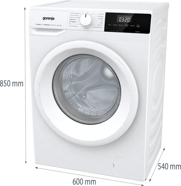 Actual product image Gorenje W3D2A854ADPS/DE