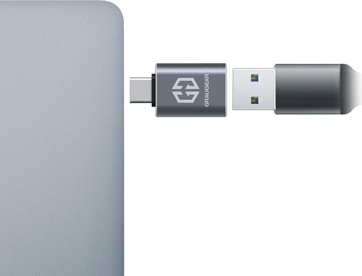 Image du produit Graugear USB A – USB C Adapter (USB-C, USB-A, 3.10 cm)