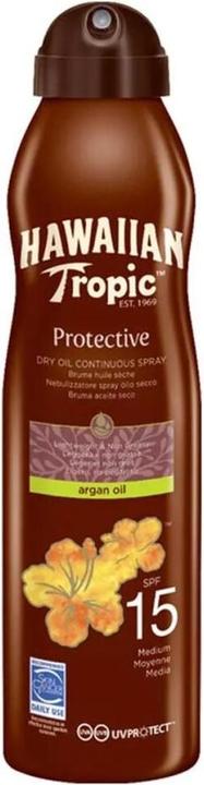 Produktbild Hawaiian Tropic ARGAN OIL bruma SPF15 spray 177 ml (Sonnenöl, SPF 15, 177 ml)
