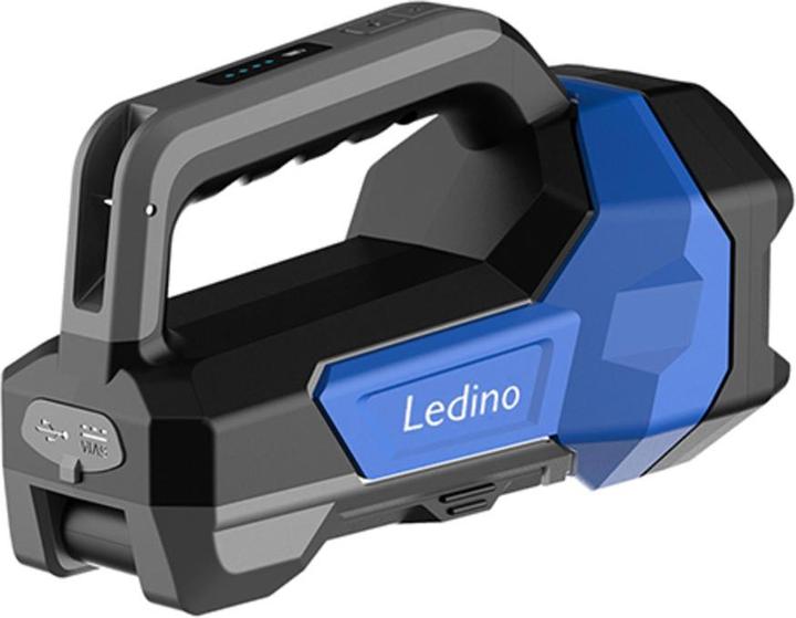 Produktbild Ledino LED-Akkuhandleuchte Wahren mobile Leuchte 1000lm, Li-Ionen Akku 3,65 V / 8 Ah (1 lm)