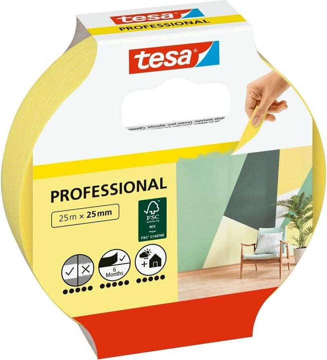 Actual product image tesa Professional painter's band (25 mm)
