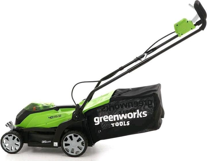 Actual product image Greenworks G40LM35 - 2501907 (Rechargeable battery operated)