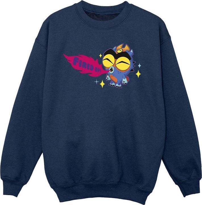 Produktbild Disney Big Hero 6 Baymax Fred Fired Up Sweatshirt Mädchen (152, 158)